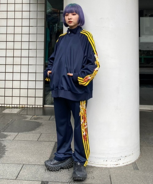 「Candy Stripper」 ジャージパンツ 2 ブラック レディース_画像10