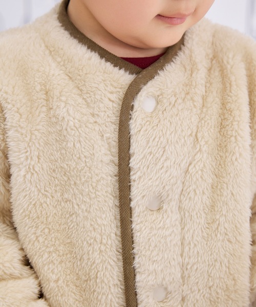 「combimini」 「KIDS」ジャケット 90 ライトベージュ キッズ_画像7