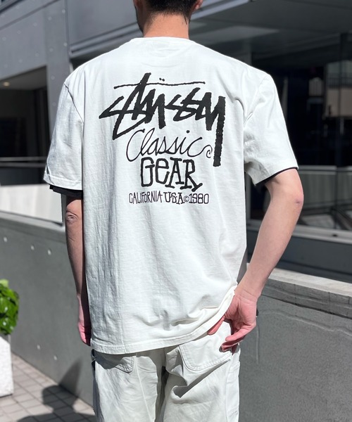 STUSSY（ステューシー） tシャツ CLASSIC GEAR HALF T-SHIRTS ロゴ