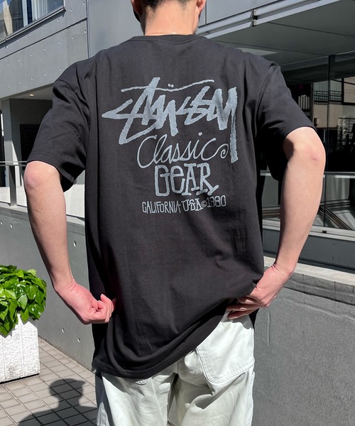 STUSSY（ステューシー） tシャツ CLASSIC GEAR HALF T-SHIRTS ロゴ