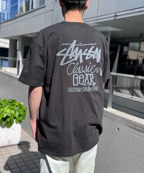 STUSSY（ステューシー） tシャツ CLASSIC GEAR HALF T-SHIRTS ロゴ