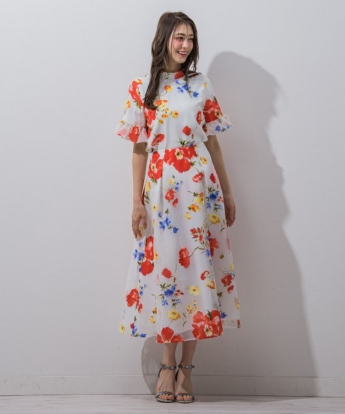 「QUEENS COURT」 半袖ブラウス M ホワイト系その他 レディース_画像8