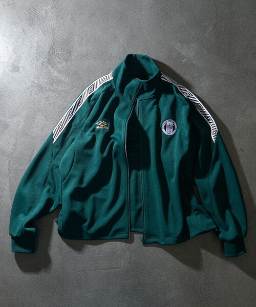 umbro（アンブロ） ジャージブルゾン X-LARGE グリーン メンズ