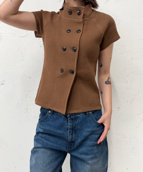 FTW tシャツ 半袖 THERMAL BUTTON TOPS レディース : ZOZOTOWN Yahoo