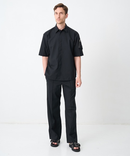 スラックス 「CINOH/チノ」別注SUMMER WOOL RELAX PT メンズの画像