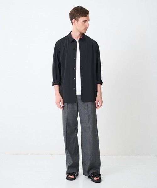 スラックス 「CINOH/チノ」別注SUMMER WOOL RELAX PT メンズの画像