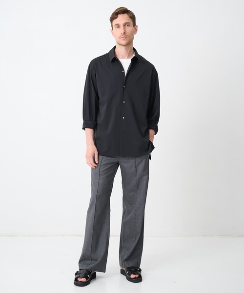 スラックス 「CINOH/チノ」別注SUMMER WOOL RELAX PT メンズの画像