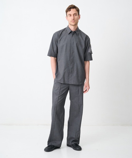 スラックス 「CINOH/チノ」別注SUMMER WOOL RELAX PT メンズの画像