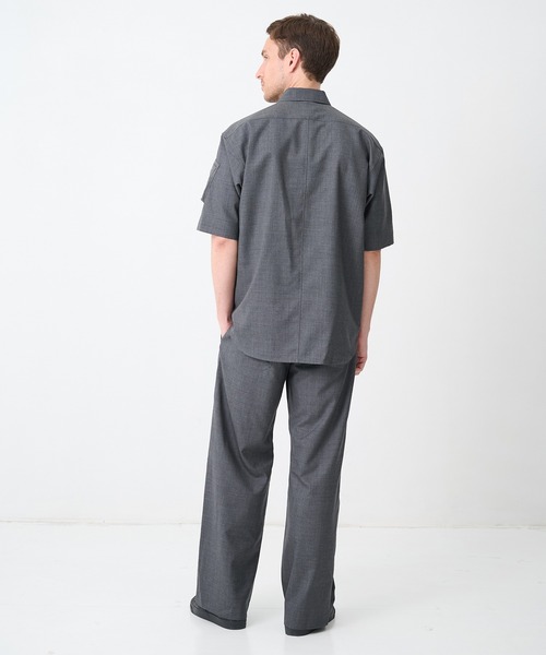 スラックス 「CINOH/チノ」別注SUMMER WOOL RELAX PT メンズの画像