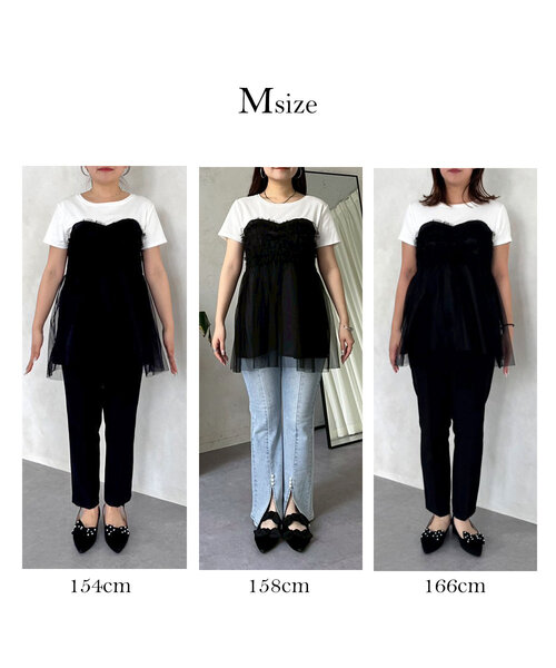 「prose verse」 半袖カットソー LARGE オフホワイト レディース_画像2