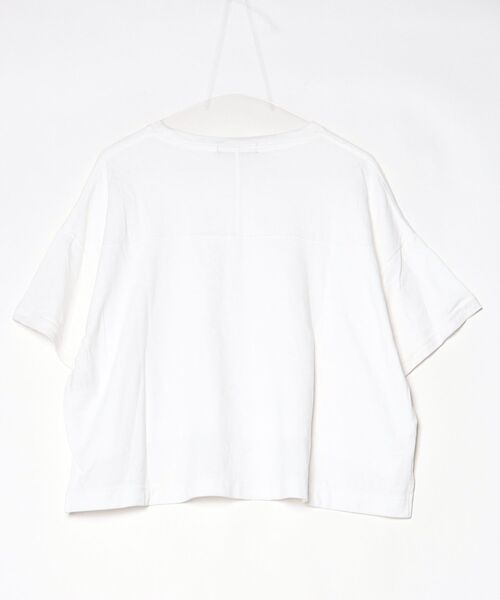 「YVON」 半袖Tシャツ 9号 オフホワイト レディース_画像2