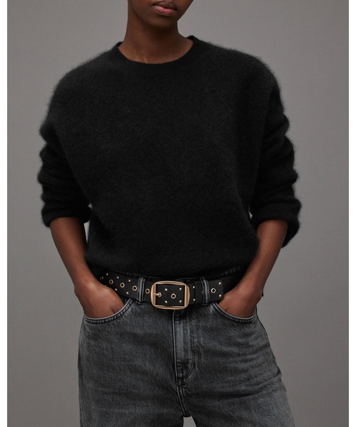 「ALLSAINTS」 ベルト M ブラック系その他 レディース_画像6