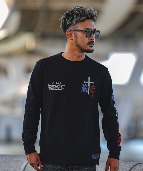 「adamsJUGGLER」 長袖Tシャツ L ホワイト メンズ_画像8