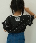 tシャツ ガールズ レースタグ付き ボーダー ...の詳細画像5