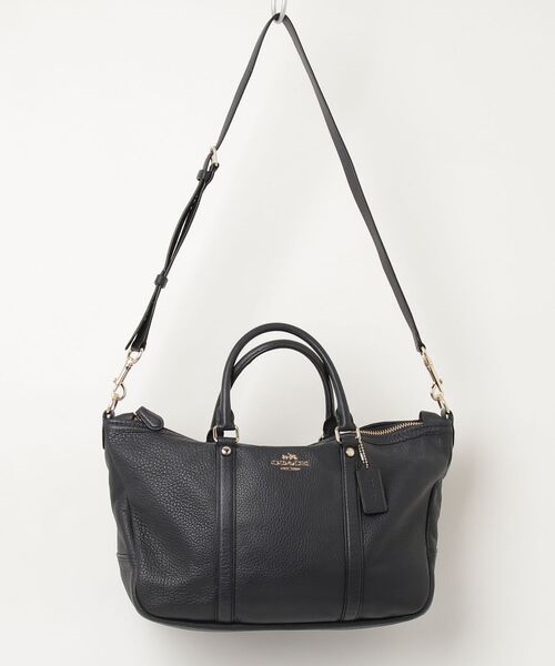 COACH（コーチ） 2WAYバッグ - ネイビー レディース : ZOZOTOWN Yahoo