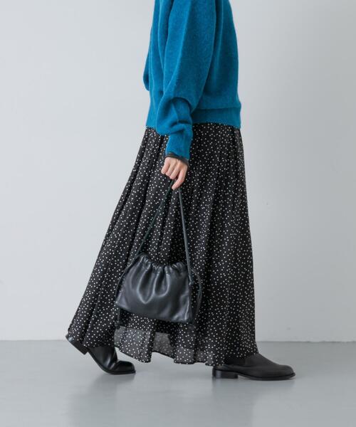 かぐれ ロング スカート コットンドットスカート : ZOZOTOWN Yahoo!店