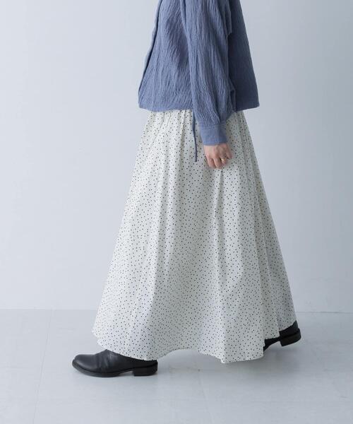 かぐれ ロング スカート コットンドットスカート : ZOZOTOWN Yahoo!店