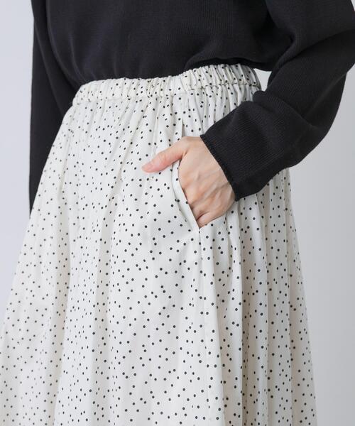 かぐれ ロング スカート コットンドットスカート : ZOZOTOWN Yahoo!店