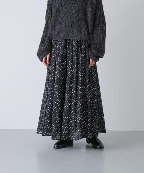 かぐれ ロング スカート コットンドットスカート : ZOZOTOWN Yahoo!店