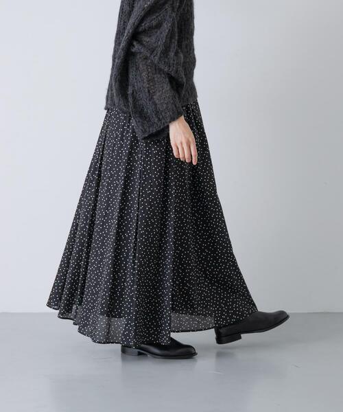 かぐれ ロング スカート コットンドットスカート : ZOZOTOWN Yahoo!店
