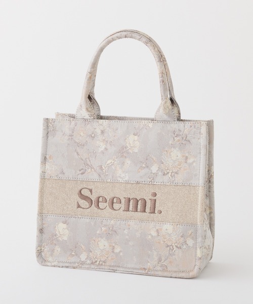 one after another NICE CLAUP トートバッグ 「Seemi.」ロゴトート