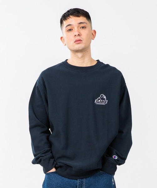 しておりま スウェット XLARGE×CHAMPION OLD OG CREWNECK SWEAT ZOZOTOWN PayPayモール店 - 通販 - PayPayモール リサイズし