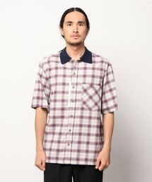 MAISON FLANEUR シャツ FLANEUR(メゾンフラネウール) チェックシャツ 