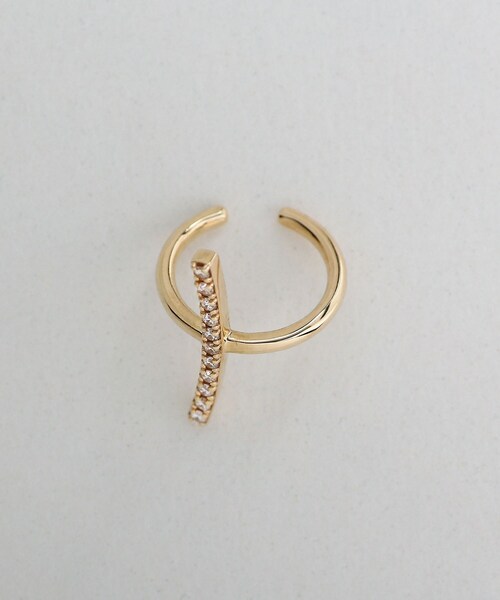 ダイヤモンド　ライン　イヤーカフ（片耳用） ダイヤモンド　ライン　イヤーカフ 片耳用