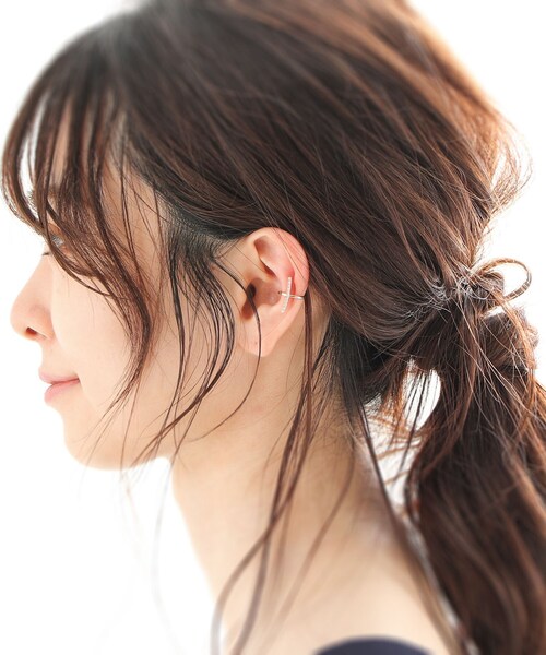 ダイヤモンド　ライン　イヤーカフ（片耳用） ダイヤモンド　ライン　イヤーカフ 片耳用