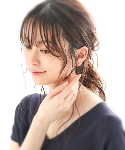 ダイヤモンド　ライン　イヤーカフ（片耳用） ダイヤモンド　ライン　イヤーカフ 片耳用