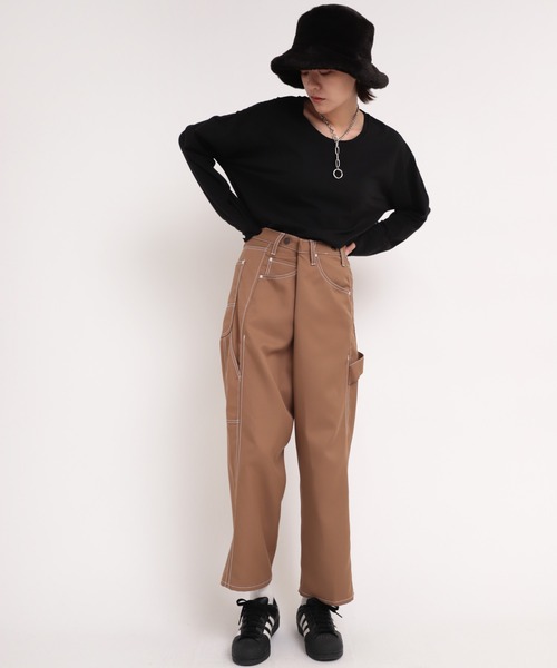 パンツ R RNA-N パンツ R4177 オックスパラシュートパンツ レディース