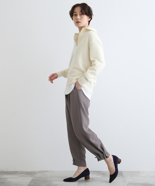 大得価在庫 パンツ 裾ドロストパンツ ZOZOTOWN PayPayモール店 - 通販 - PayPayモール 得価高品質
