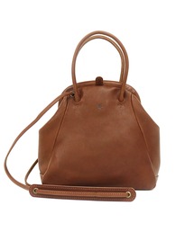 sot（ソット） トートバッグ 公式 ELEGANZAレザー 2way がま口