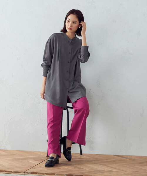 コズ CO's コーデュロイロングシャツ