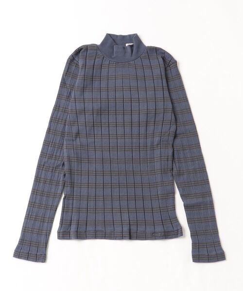 tシャツ 「YOUNG ＆ OLSEN The DRYGOODS STORE」/ BROAD RIB HI NECK LS レディース メンズ