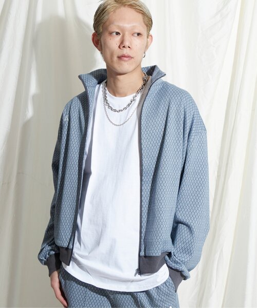 emm エム　jacquard jacket ジャガードジャケット emm エムjacquard jacket ジャガードジャケット