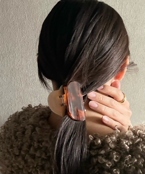 TONE（トネ） ヘアクリップ 「Kukulu TOKYO」ツートン ハート バンス