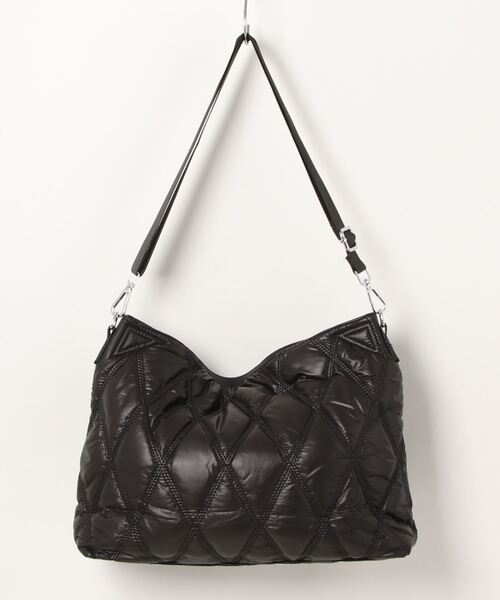 【A4収納可能】3way BAG／black キルティング A4収納可能】3way BAG／black キルティング