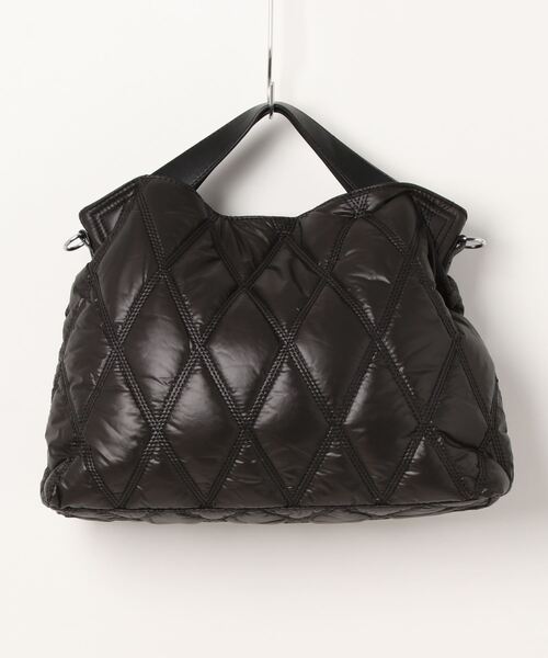 【A4収納可能】3way BAG／black キルティング A4収納可能】3way BAG／black キルティング