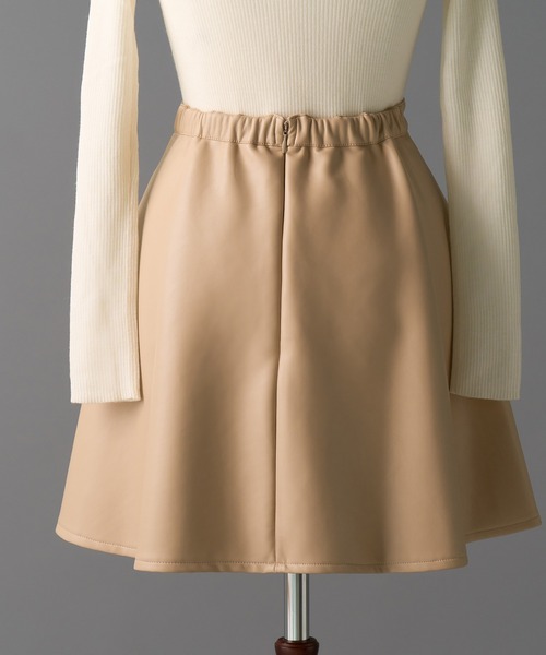 emiriawiz（エミリアウィズ） スカート Fake leather flare mini skirt