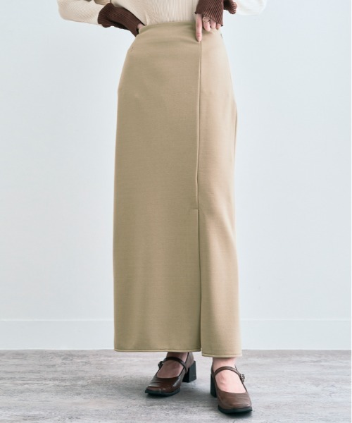 新品❤️CPG スリット入りグリーンスカート 2wayスリットスカート スカート スリット[品番：PRTW0003876]｜Pierrot