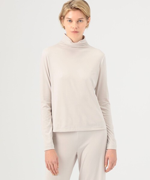 【JAMES PERSE】スエードストレッチ タートルネックプルオーバー WMSS3604 JAMES PERSE tシャツ スエードストレッチ タートルネックプル