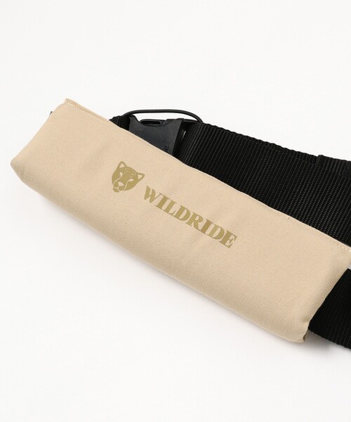 【美品】WILDRIDE スリングタイプ抱っこひも ベージュ こども ビームス ベビー WILDRIDE / 抱っこ用スリング キャリア basic