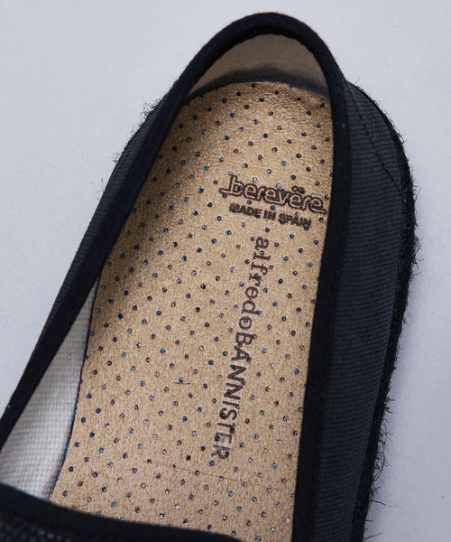 alfredoBANNISTER（アルフレッドバニスター） スリッポン 「berevere