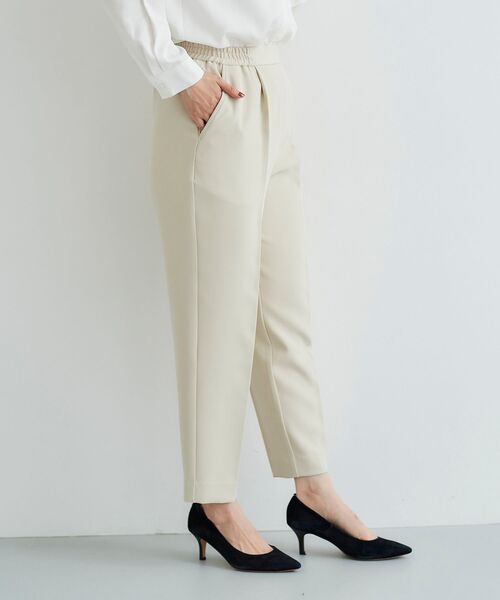 le.coeur blanc（ルクールブラン） パンツ パール付きプルオーバー