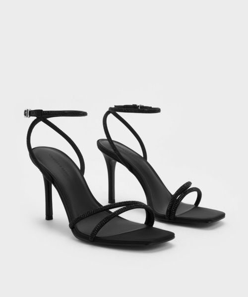 HERMES 新作 ストラップサンダル お洒落 ヒール 黒 Kristal 105 kristal-105-sandal--251204Z 02