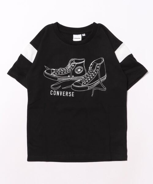 CONVERSE（コンバース） tシャツ 前刺繍半袖Tシャツ キッズ 子供服