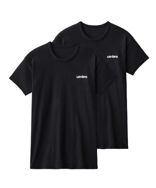 umbro 肌着 UMBRO/アンブロ BOY'S クルーネックTシャツ 2枚組