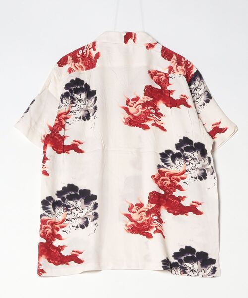 ブラウス シャツ HOUSTON/ヒューストン 41104 ALOHA SHIRT (MAP) / アロハシャツ/ HS411 レディース メンズ HOUSTON ブラウス シャツ HOUSTON/ヒューストン 41104 ALOHA