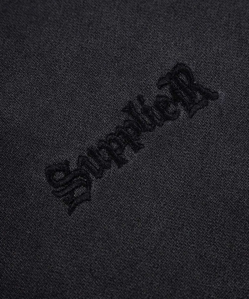 パーカー フーディー｜Fleur Leather Patch ZIp Hoodie｜SUPPLIER｜公式通販 メンズ レディース